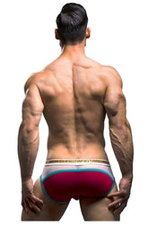 Almost Naked Peek-a-boo Holiday Brief Red Jocks and G-Strings